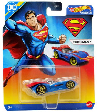 Mattel Hot Wheels Diecast - Superman
Hot Wheels Superman character car in packaging with DC logo