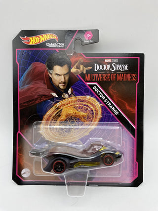 Mattel Hot Wheels Marvel Diecast - Dr Strange
Hot Wheels Doctor Strange car in packaging with character image