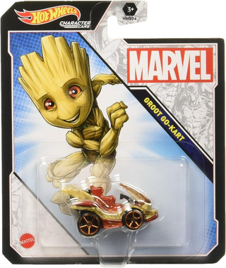 Mattel Hot Wheels Marvel Diecast - Groot Go-Kart
Hot Wheels Marvel Groot Go-Kart toy figure in packaging