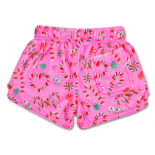 Iscream, Iscream Merry Mints Plush Shorts, Plush Shorts - Basically Bows & Bowties