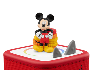 Tonies Character - Disney: Mickey Mouse Clubhouse
Toy figure of a character in a red outfit on a red platform with a white background