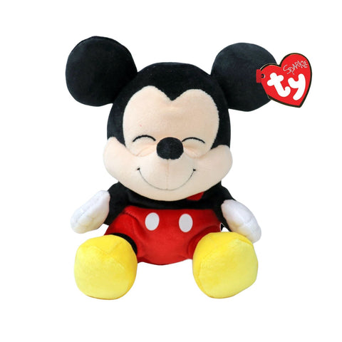 Ty x Disney Mickey Mouse Plush Beanie Babies, Ty Inc, cf-type-stuffed-animal, cf-vendor-ty-inc, Disney Mickey Mouse, Mickey, Mickey Mouse, Plush Doll, Ty, Ty Disney, Ty Mickey Mouse, Ty Stuff