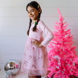Sweet Wink Candy Cane Sequin L/S Dress, Sweet Wink, All Things Holiday, Candy Cane, cf-size-2t, cf-size-3t, cf-size-6y, cf-type-dress, cf-vendor-sweet-wink, Christmas, Christmas Tutu Dress, S