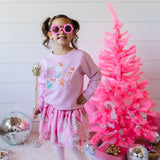 Sweet Wink Christmas Doodle Sweatshirt - Pink, Sweet Wink, All Things Holiday, cf-size-2t, cf-size-3t, cf-size-4t, cf-size-5-6y, cf-type-sweatshirt, cf-vendor-sweet-wink, Christmas, Christmas