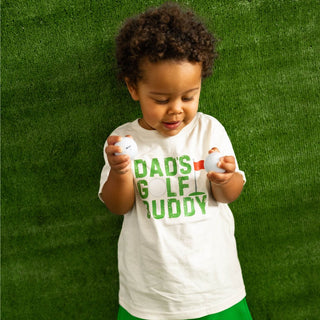 Sweet Wink, Sweet Wink Dad's Golf Buddy Short Sleeve T-Shirt - Natural - Basically Bows & Bowties