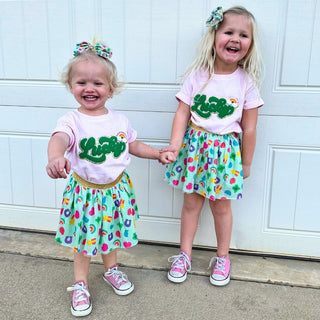 Sweet Wink, Sweet Wink Lucky Charm St. Patrick's Day Tulle Bow Clip - Basically Bows & Bowties