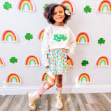 Sweet Wink, Sweet Wink Lucky Charm St. Patrick's Day Tulle Bow Clip - Basically Bows & Bowties