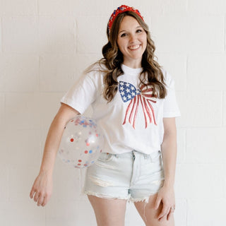 Sweet Wink Patriotic Cutie Gemstone Headband - Womens