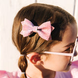 Sweet Wink Pink Dream Bow Clip