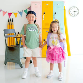 Sweet Wink Preschool Pencil Bow Short Sleeve T-Shirt - Ballet