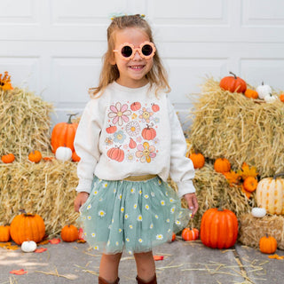 Sweet Wink Sage Daisy Tutu, Sweet Wink, cf-size-1-2y-med, cf-size-2-4y-large, cf-size-4-6y-xl, cf-size-6-8y-xxl, cf-type-tutu, cf-vendor-sweet-wink, Daisy, Fall, Sage Daisy, Sweet Wink, Sweet