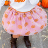Sweet Wink Pumpkin Glitter Tutu, Sweet Wink, cf-size-1-2y-med, cf-size-2-4y-large, cf-size-4-6y-xl, cf-size-6-8y-xxl, cf-type-tutu, cf-vendor-sweet-wink, Fall, Halloween, Halloween Skirt, Hal