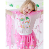 Sweet Wink, Sweet Wink Lucky Doodle St. Patrick's Day S/S Tee - Ballet - Basically Bows & Bowties