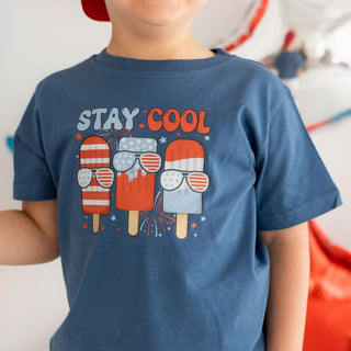 Sweet Wink Stay Cool Short Sleeve T-shirt - Indigo