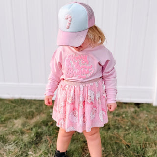 Sweet Wink Retro Santa Pink Tutu
