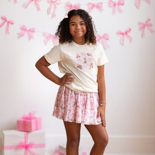 Sweet Wink Coquette Cowgirl Short Sleeve T-Shirt - Natural