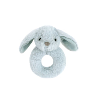Mon Ami Faith Bunny Rattle - Blue