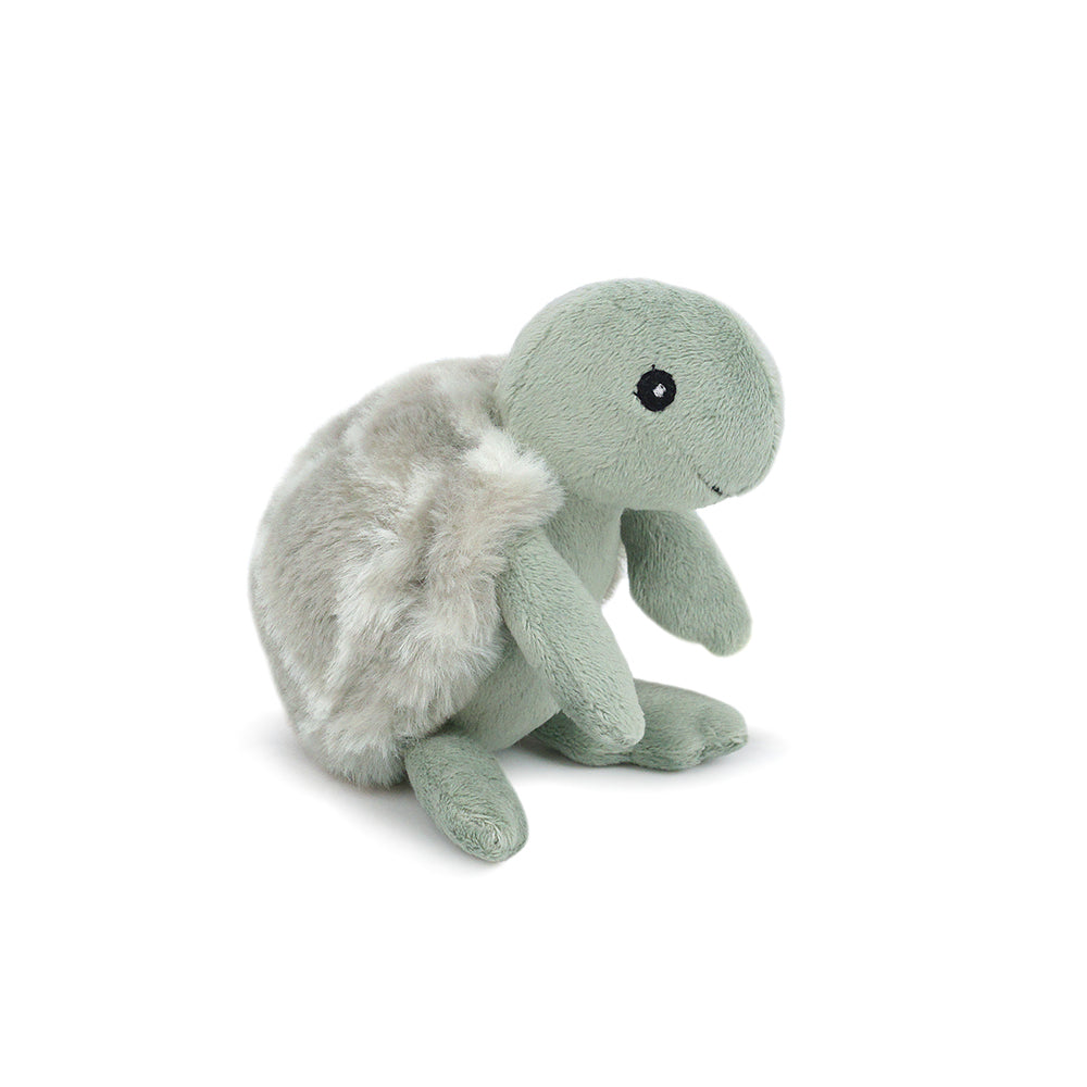 Mon Ami Plush Rattle - Taylor Turtle – Basically Bows & Bowties