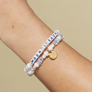 Little Words Project Bracelet - Moon & Back - Purely Devoted