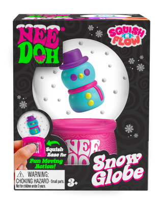 Nee Doh Squishmas Squish N' Flow Snow Globe 2025