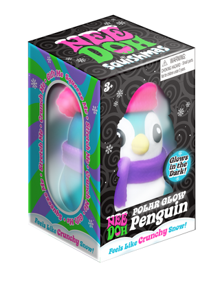 Nee Doh Squishmas Polar Glow Penguin
NEE DOH Polar Glow Penguin toy packaging with colorful design