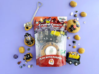 EGKD Crystal Cavern + Wigglitz KidDough Play Kit