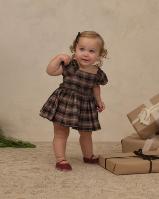 Noralee Margot Romper - Tartan