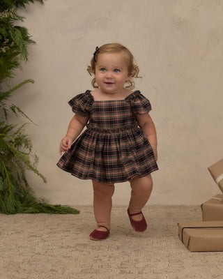 Noralee Margot Romper - Tartan