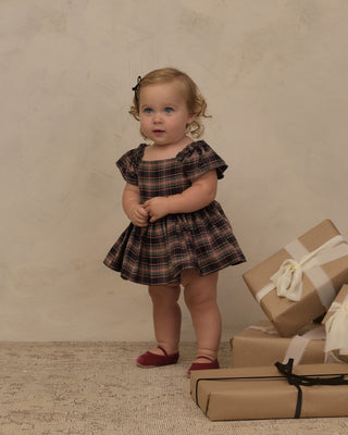 Noralee Margot Romper - Tartan