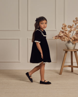 Noralee Amelia Dress - Black, Noralee, Amelia Dress, Black, cf-size-12m, cf-size-18m, cf-size-4y, cf-type-dress, cf-vendor-noralee, Nora Lee, Noralee, Noralee AW23, Noralee Dress, Rylee & Cru