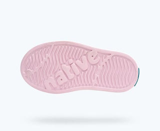 Native Jefferson Bio-Bling™ - Barely Samba Bling / Shell White
Pink shoe sole with 'Vans' branding on a white background