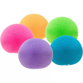 NeeDoh Fuzz Ball
Five colorful textured balls on a white background
