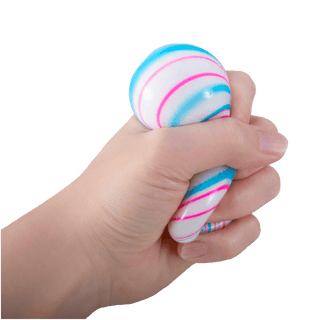 Schylling NeeDoh Swirlie Eggs toy featuring colorful, squishy egg-shaped stress relief toys with swirling patterns.
