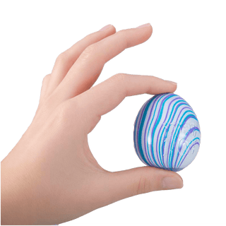 Schylling NeeDoh Swirlie Eggs toy with colorful, swirled design, soft and squishy sensory stress-relief toy for children 3 and up.