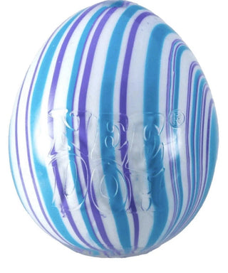 Schylling NeeDoh Swirlie Eggs toys featuring colorful, squishy eggs with swirling patterns and playful designs.