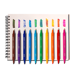 OOLY Switch-eroo! color-changing activity kit with markers, stickers, and coloring book pages
