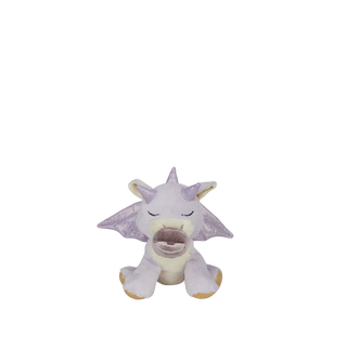 Olli Ella Binky Dragon - Misty
Plush toy with purple accents on a white background