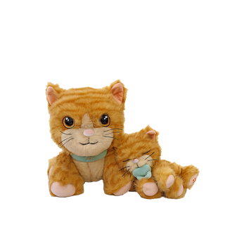 Olli Ella Binky Kitten Koda - Ginger
Olli Ella Dinkums Cat Binx - Ginger
Plush cat toy with a smaller plush cat inside on a white background