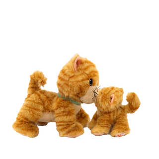 Olli Ella Binky Kitten Koda - Ginger
Olli Ella Dinkums Cat Binx - Ginger
Two plush toy cats on a white background