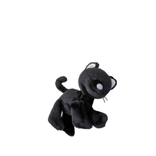 Olli Ella Binky Kitten Koko - Black
Black plush toy cat on a white background