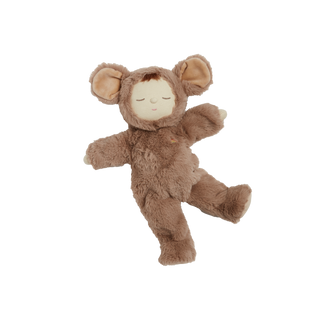Olli Ella Cozy Dinkums - Mousy Pickle
Plush toy monkey on a white background
