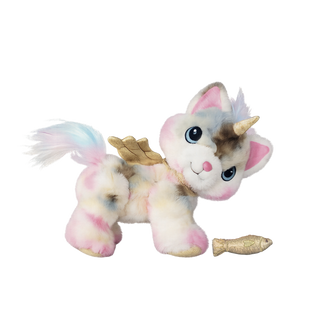 Olli Ella Dinkum Caticorn Tinx doll featuring a cute cat and unicorn design with colorful fur and playful features.