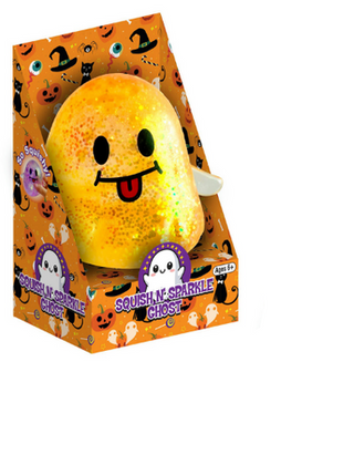 Orange Zorbitz Squish N' Sparkle Ghost