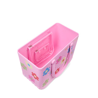 Original Bogg® Bag - Spring Love: Happy Flowers
Pink storage box with floral designs on a white background