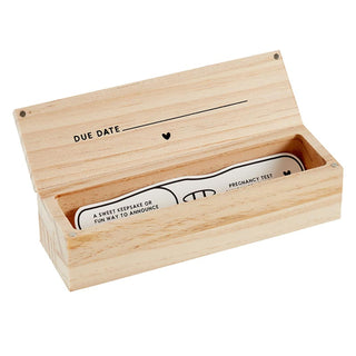 Stephan Baby Coming Soon Pregnancy Test Announcement Box