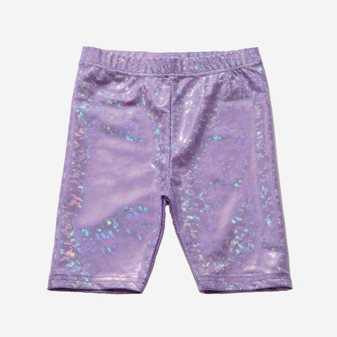 Petite Hailey Bee Gee Shorts - Purple