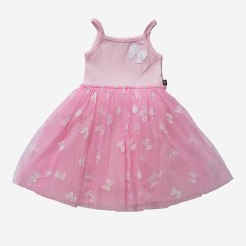 Petite Hailey Ribbon Tutu Dress - Pink
