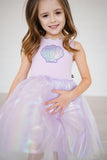 Petite Hailey Pearl Tutu Dress - Purple