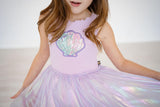 Petite Hailey, Petite Hailey Pearl Tutu Dress - Purple - Basically Bows & Bowties