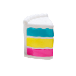 NeeDoh Peace Oh Cake
Colorful layered cake-shaped object on a white background